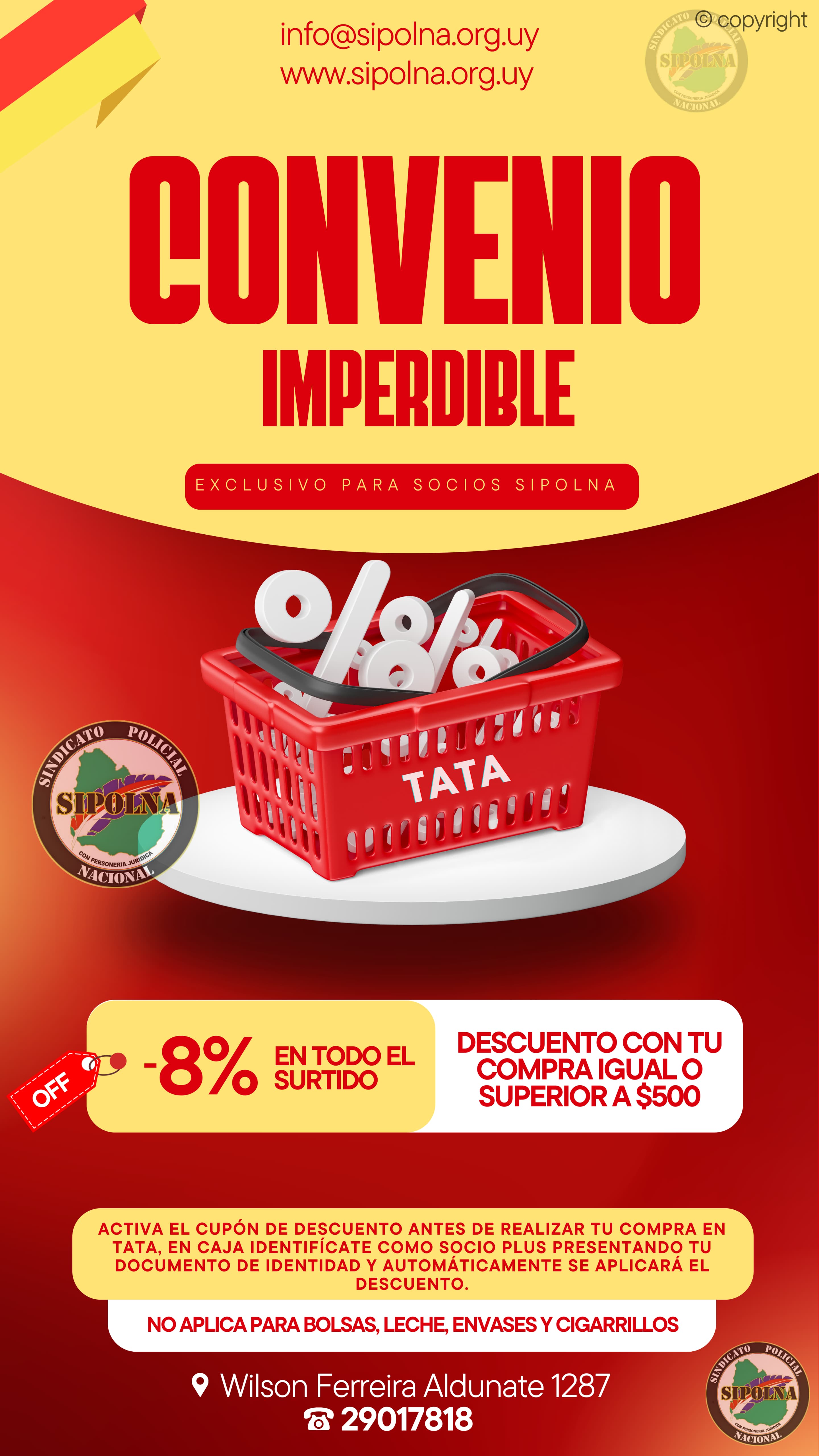 TATA 8% OFF