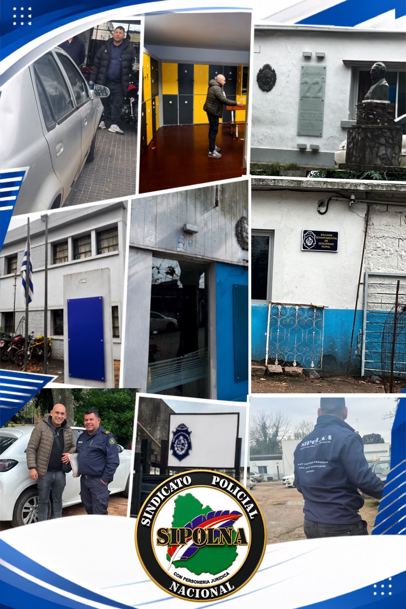 SI.POL.NA EN TERRITORIO. DONDE ESTÁ EL POLICÍA, ESTÁ SU SINDICATO. MONTEVIDEO