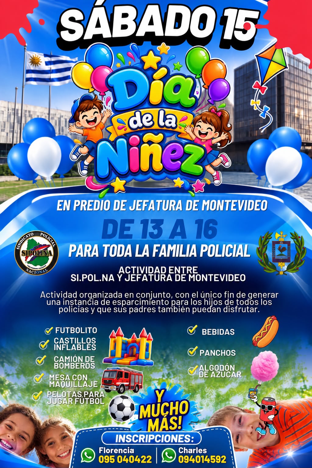 FESTEJO DÍA DE LA NIÑEZ EN MONTEVIDEO