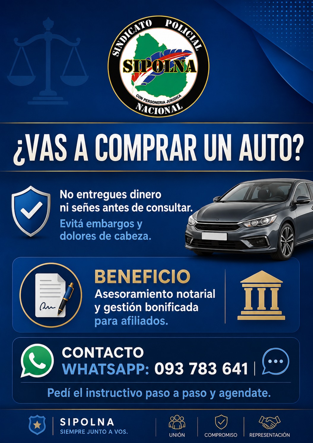 ASESORAMIENTO NOTARIAL – COMPRA VENTA DE VEHÍCULOS